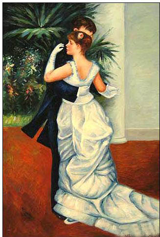 Dance oil painting