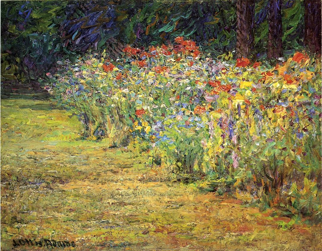 Floral oil painting