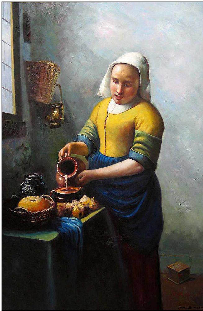 Cuisine oil painting