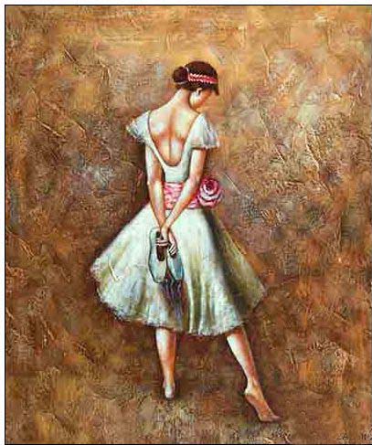 Dance oil painting