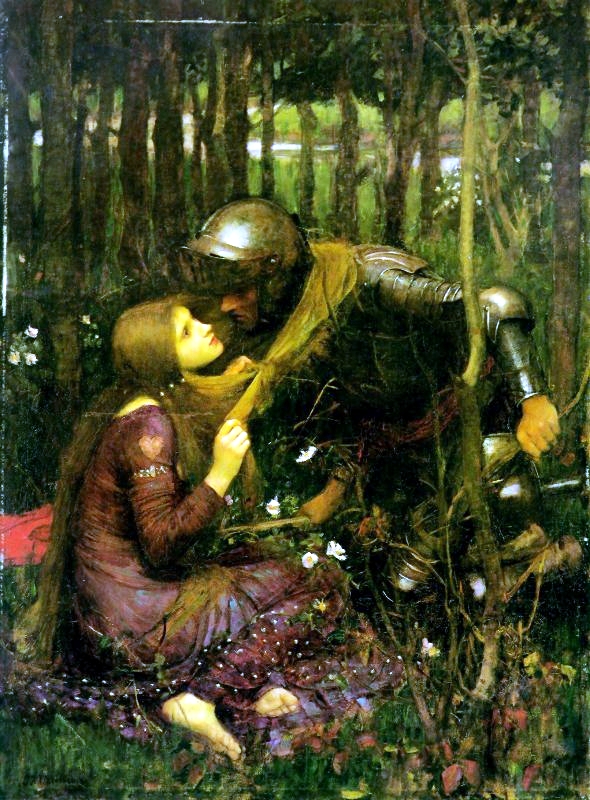 Romantic oil painting