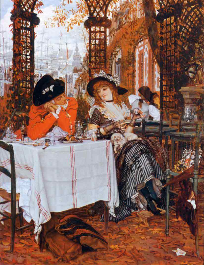 Romantic oil painting