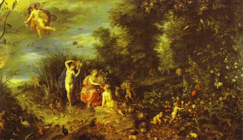 Oil painting:Jan Brueghel the Elder and Hendrick van Balen (1575-1632)