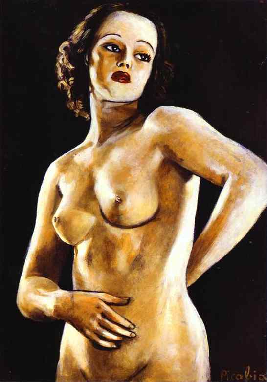 Oil painting:Nude. 1942