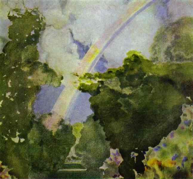 Oil painting:Rainbow. 1908