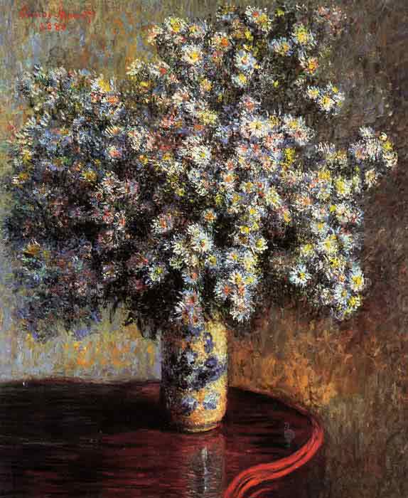 Oil painting for sale:Asters , 1880