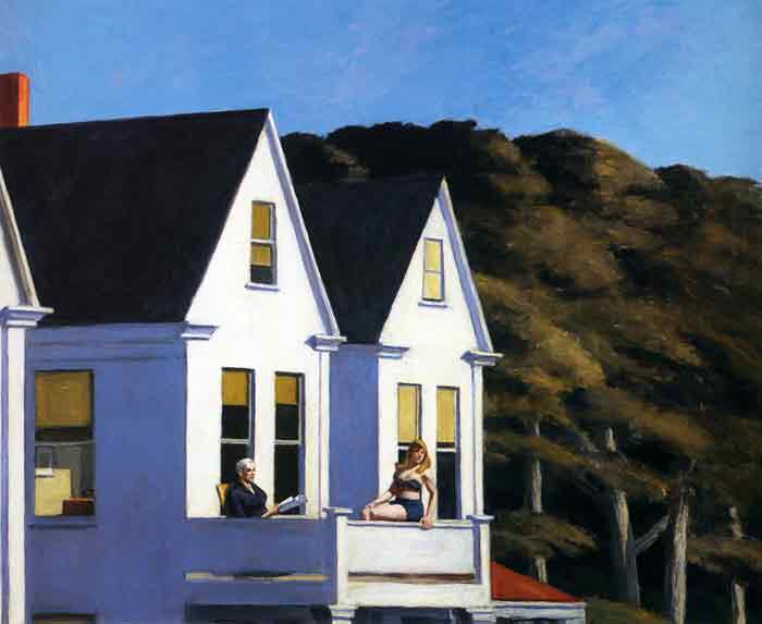 Oil painting for sale:Second Story Sunlight, 1960