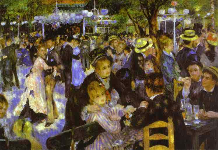 La Moulin de la Galette. 1876