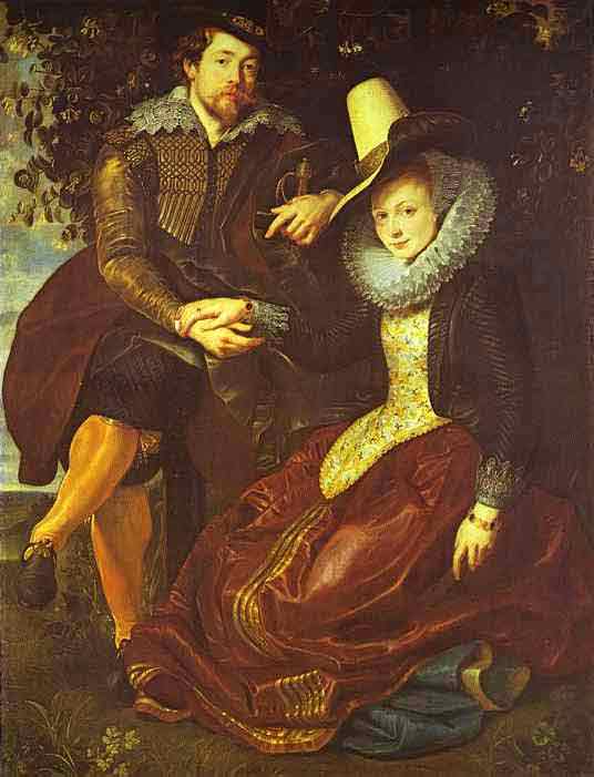 Rubens and Isabella Brant in the Bower of Honeysuckle. c.1609