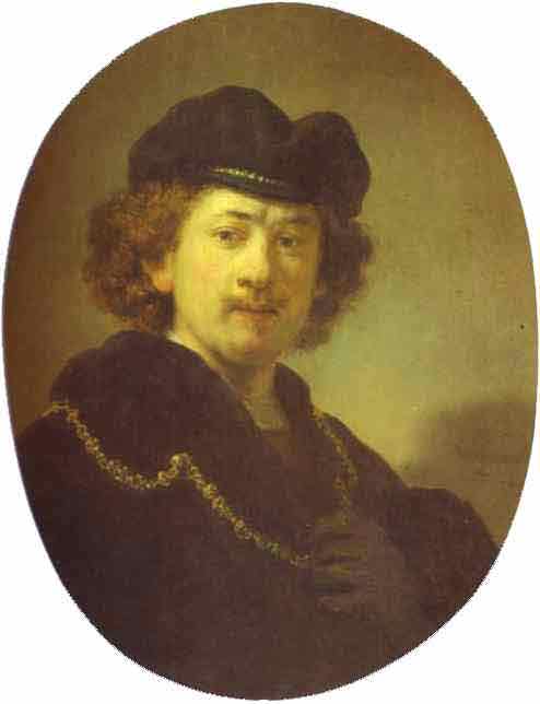 Self-Portrait with a Gold Chain. 1633