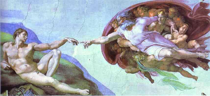 The Creation of Adam. 1508