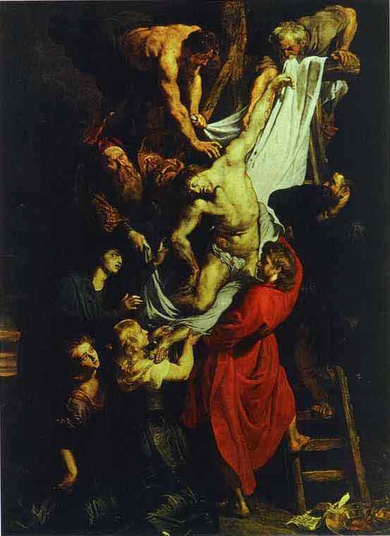 The Descent from the Cross (central part of the triptych). 1611-1614