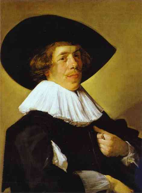 Oil painting:Portrait of a Man. c. 1630