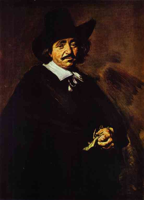 Oil painting:Portrait of a Man. c. 1654