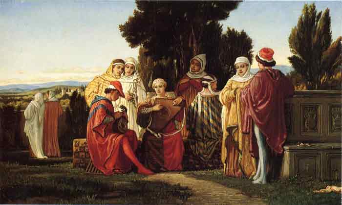 Oil painting for sale:The Music Party, 1871