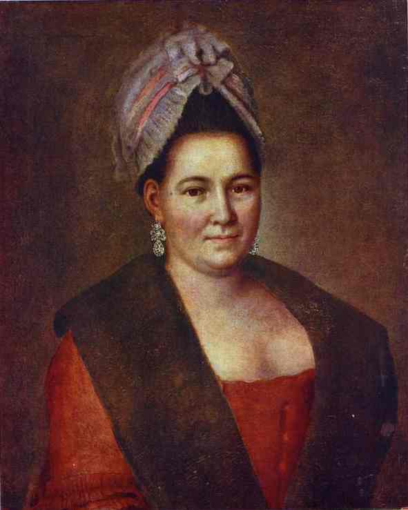 Oil painting:Portrait of an Unknown Woman. 1780