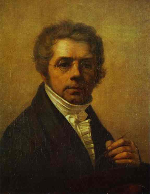 Oil painting:Self-Portrait. 1811