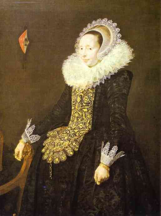 Oil painting:Catharine Both Van der Eem. 1629