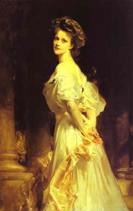 Oil painting:Lady Astor. 1909
