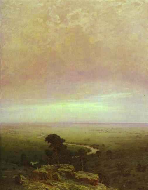 Oil painting:The North. 1879