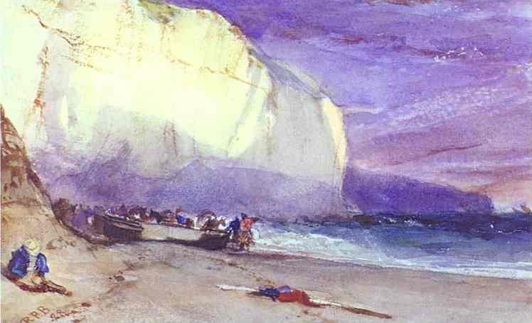 Oil painting:The Undercliff. 1828