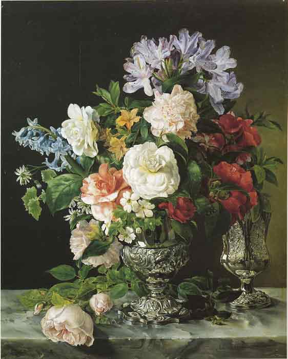 Oil painting for sale:Blumenstuck, 1842