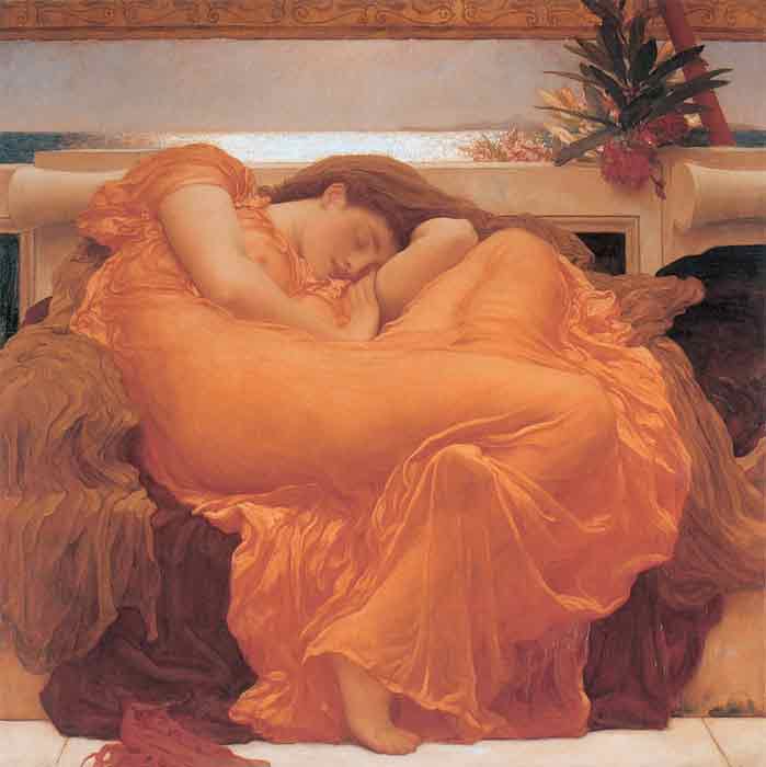 Oil painting for sale:Flaming June, c.1895
