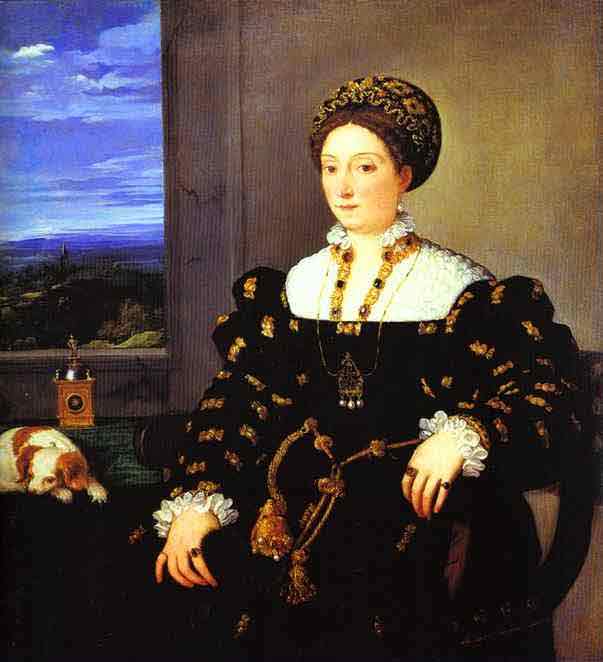 Portrait of Eleonora Gonzaga della Rovere. 1536