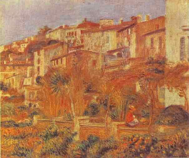 Terrace at Cagnes. 1905