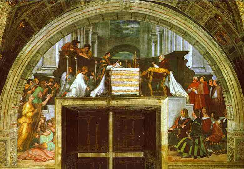 The Mass at Bolsena. 1512