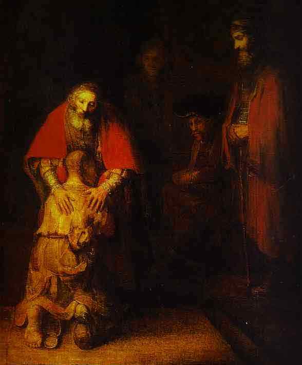 The Return of the Prodigal Son. c 1668