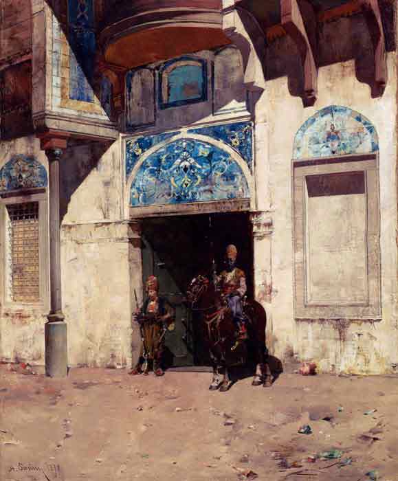 Oil painting for sale:The Palace Guard, 1878