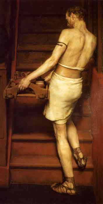 Oil painting for sale:The Roman Potter, 1884