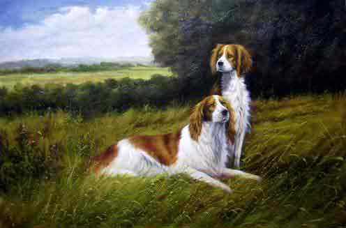 Oil painting for sale:dogs-041