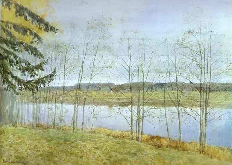 Oil painting:Autumn. 1890