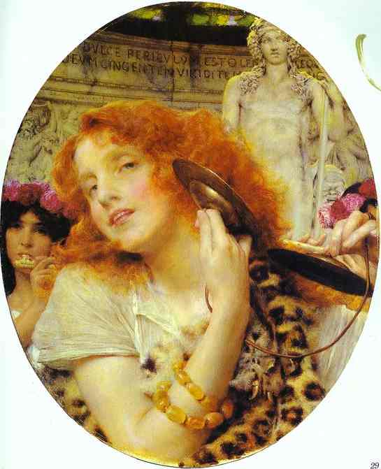 Oil painting:Bacchante. 1907