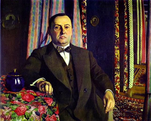 Oil painting:Portrait of Georges Haasen. 1913