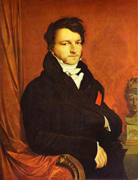 Oil painting:Portrait of Jacques Marquet, Baron de Montbreton de Norvins. 1813