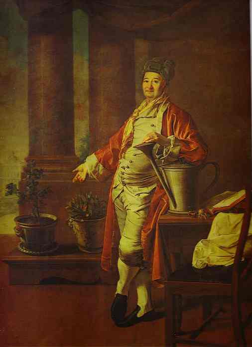 Oil painting:Portrait of Prokofiy Demidov. 1773