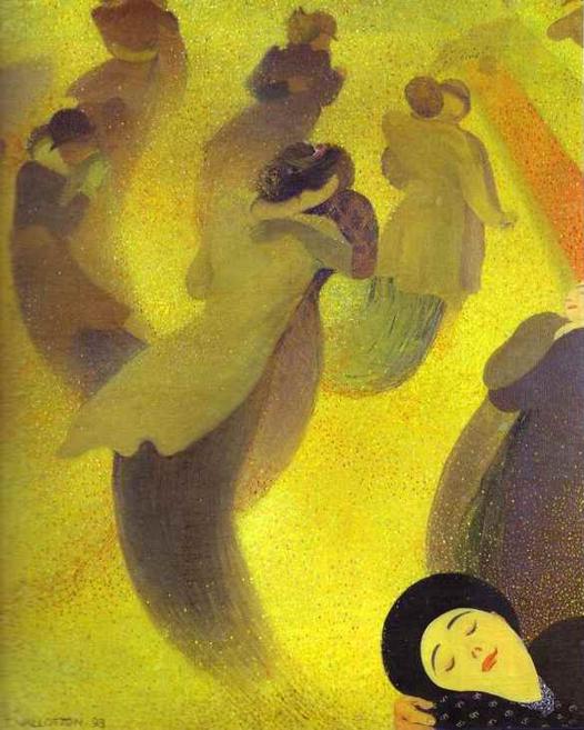 Oil painting:The Waltz/La Valse. 1893