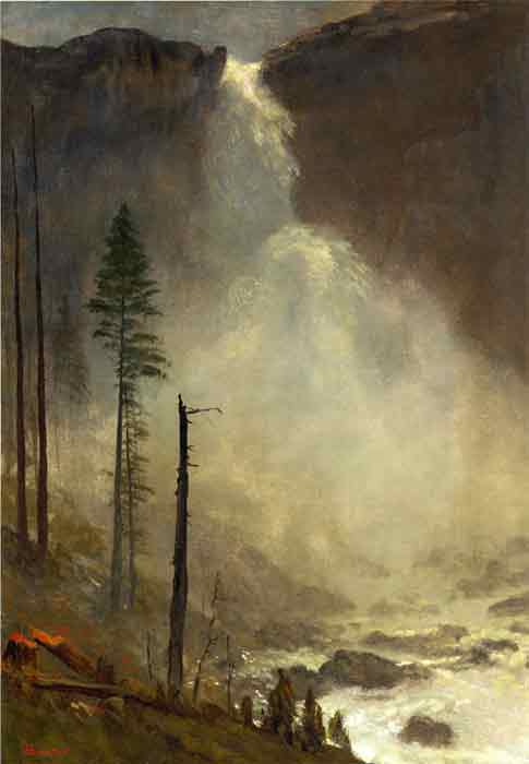 Oil painting for sale:Nevada Falls