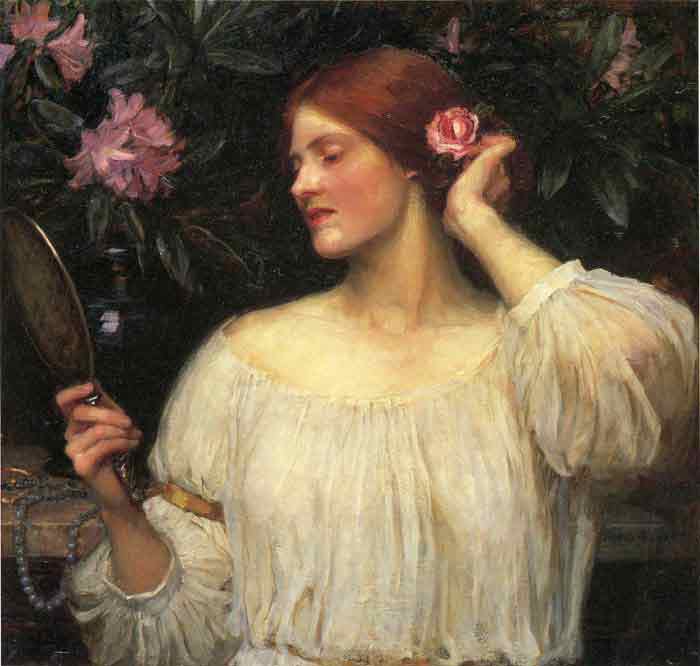 Oil painting for sale:Vanity , c.1910