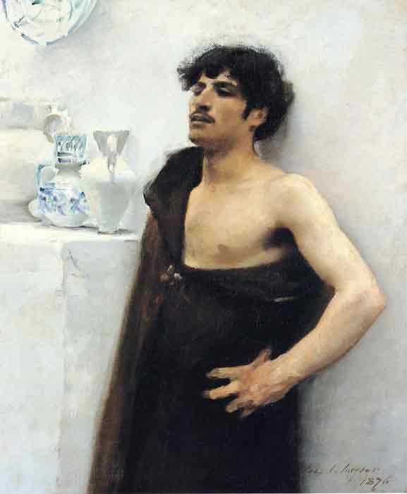 Oil painting for sale:Young Man in Reverie , 1876