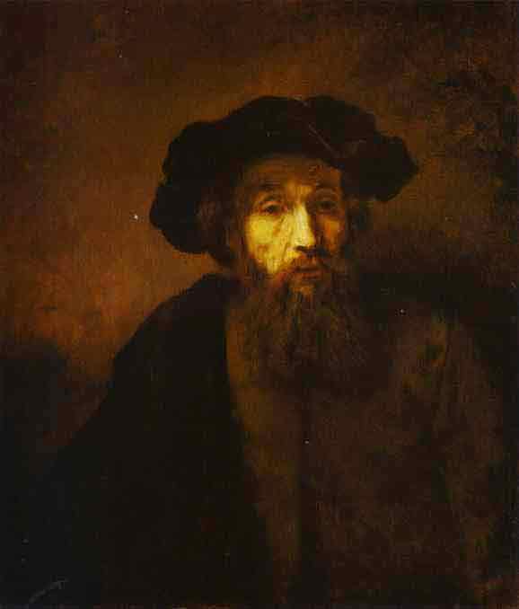 A Bearded Man in a Beret. c. 1657