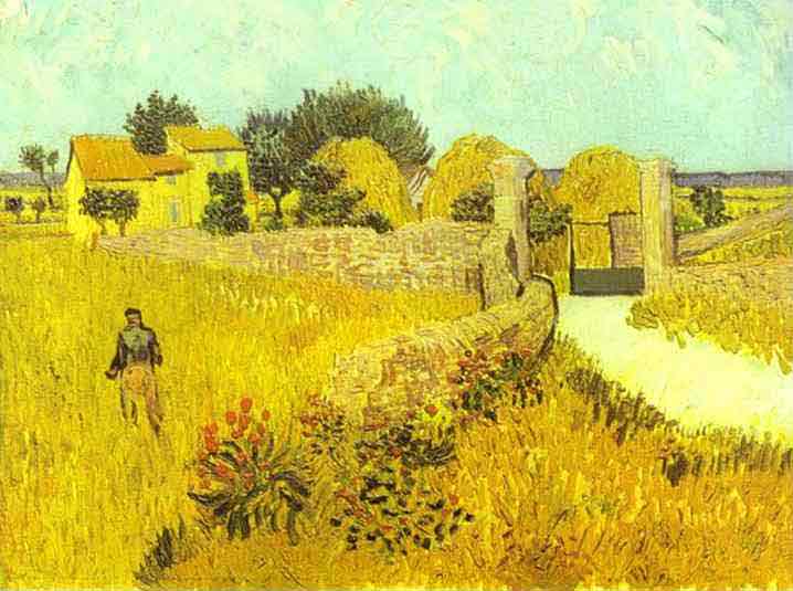Farmhouse in Provence, Arles. 1888
