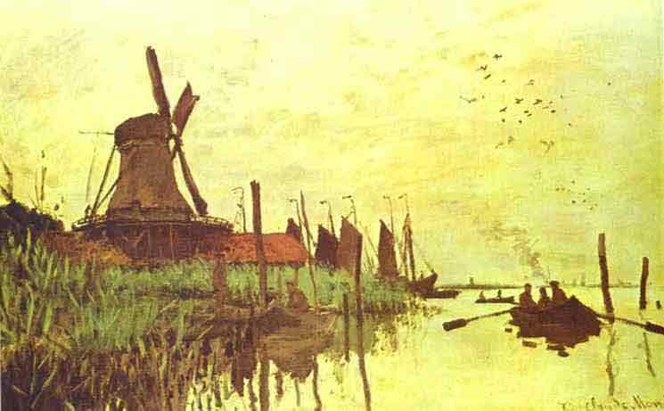 Mill near Zaandam 1871.