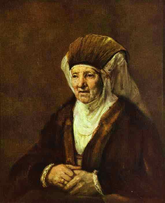 Portrait of an Old Woman. 1655