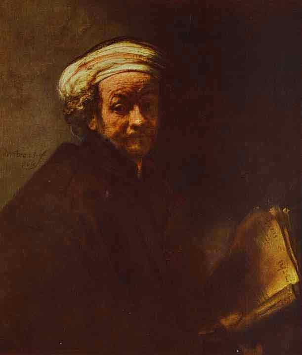 Self-Portrait as St. Paul. 1661