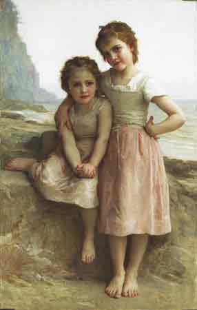 Sisters on the Shore Sur la Greve,1896