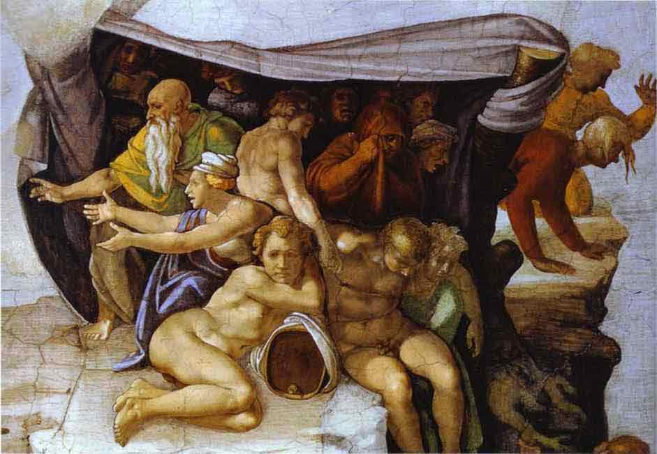 The Flood (detail). 1508